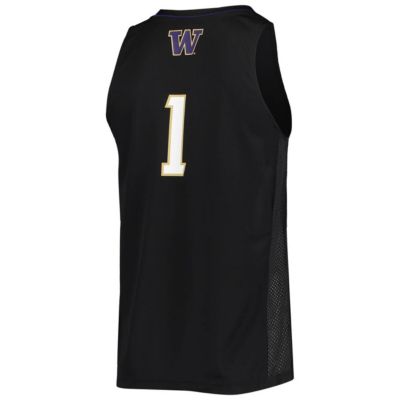 NCAA #1 Washington Huskies Swingman Basketball Jersey