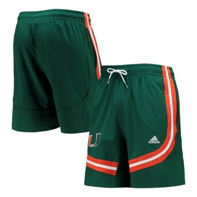 Miami (FL) Hurricanes NCAA Swingman Basketball AEROREADY Shorts