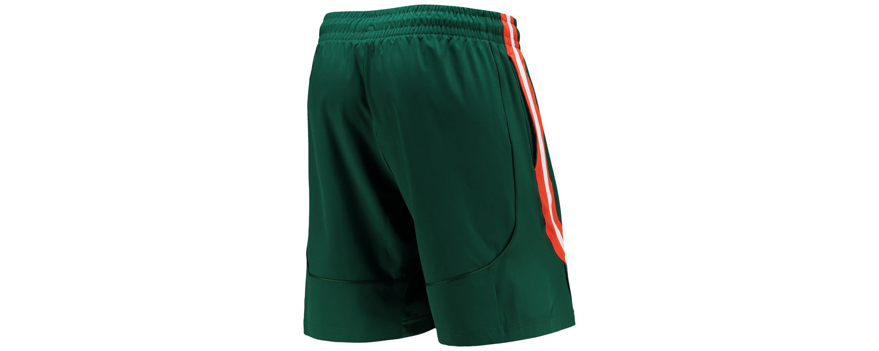 Miami (FL) Hurricanes NCAA Miami Hurricanes Swingman Basketball AEROREADY Shorts