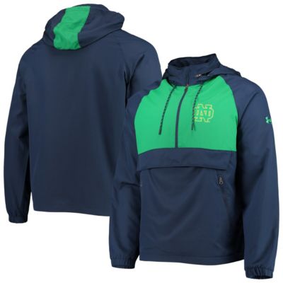 NCAA Under Armour Notre Dame Fighting Irish Gameday Anorak Performance Half-Zip Jacket