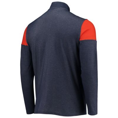 NCAA Under Armour Auburn Tigers Gameday Tri-Blend Quarter-Zip Jacket