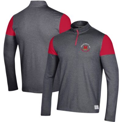 NCAA Under Armour Maryland Terrapins Gameday Tri-Blend Quarter-Zip Jacket