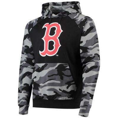 Boston Red Sox MLB Raglan Pullover Hoodie