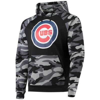 MLB Chicago Cubs Raglan Pullover Hoodie