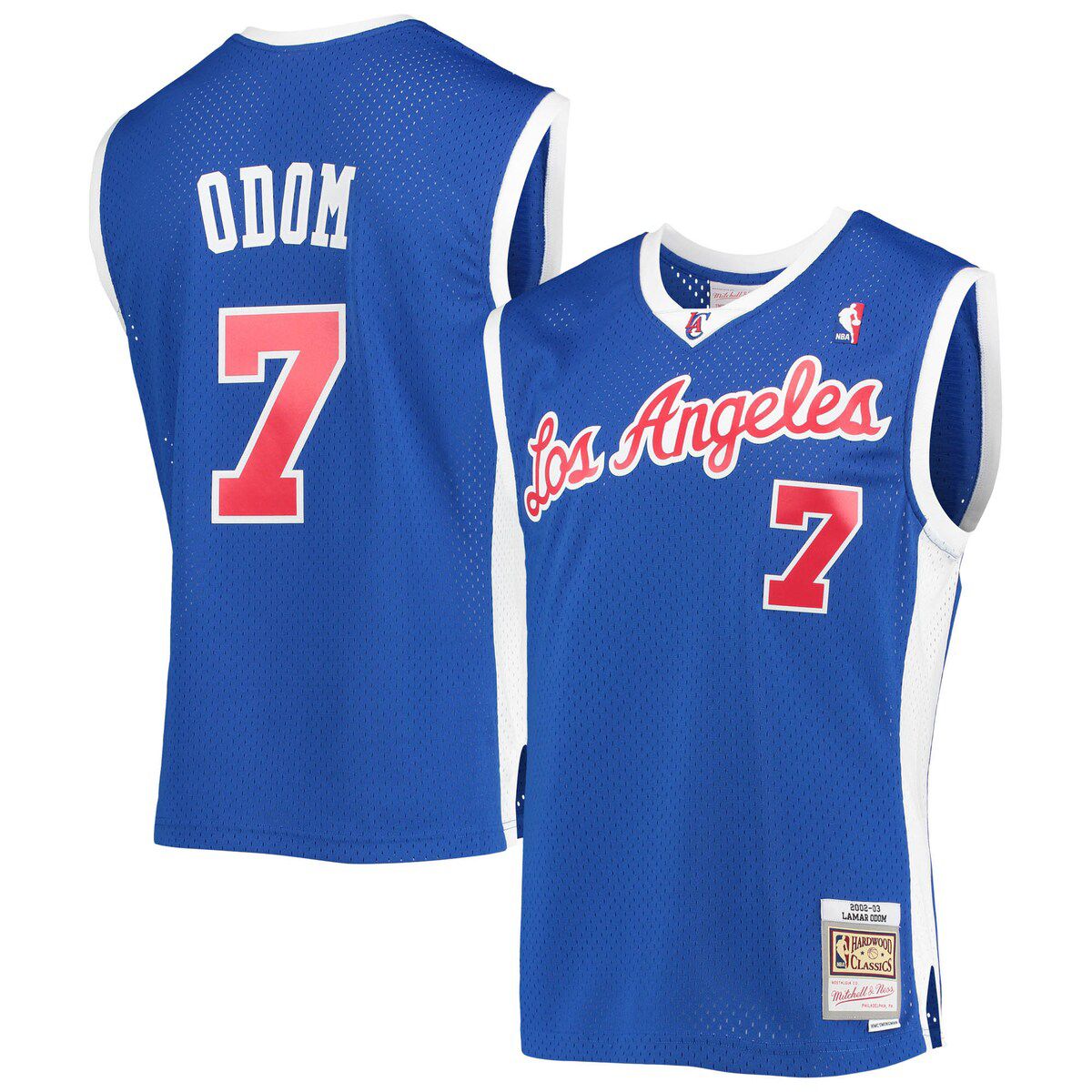 Los Angeles Clippers NBA Lamar Odom LA Clippers Hardwood Classics Swingman Jersey