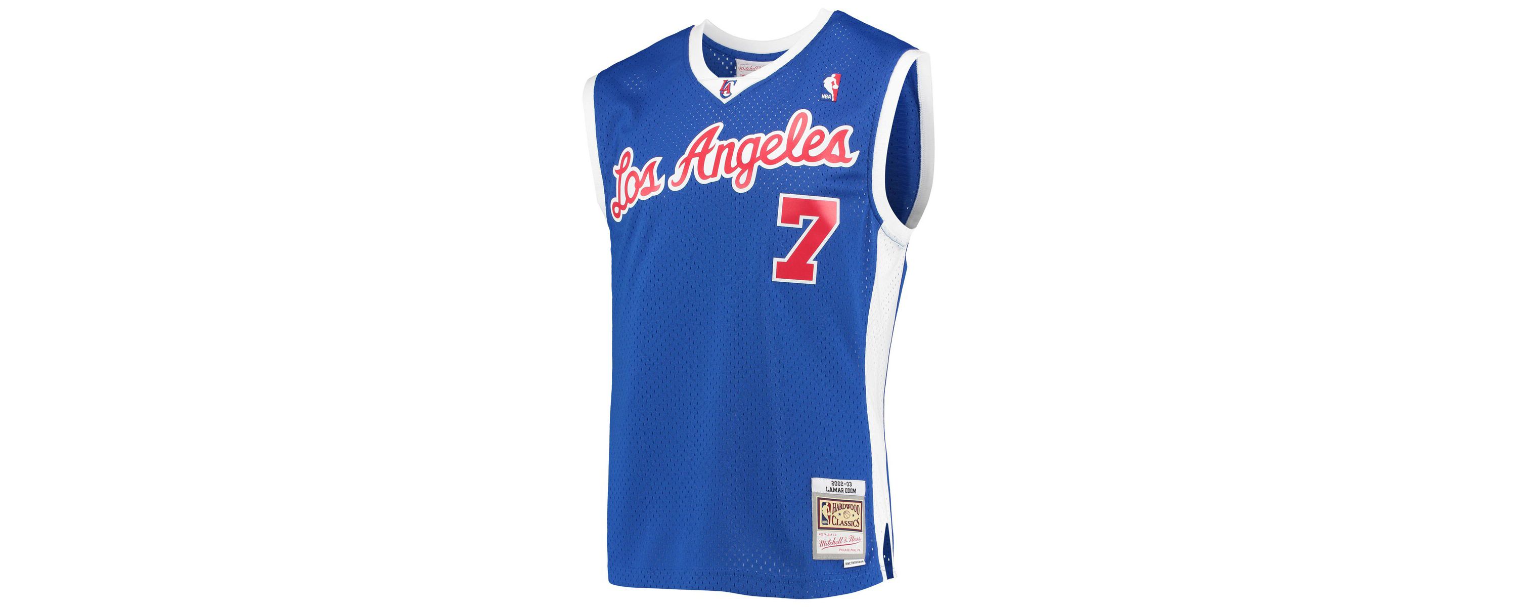 Los Angeles Clippers NBA Lamar Odom LA Clippers Hardwood Classics Swingman Jersey