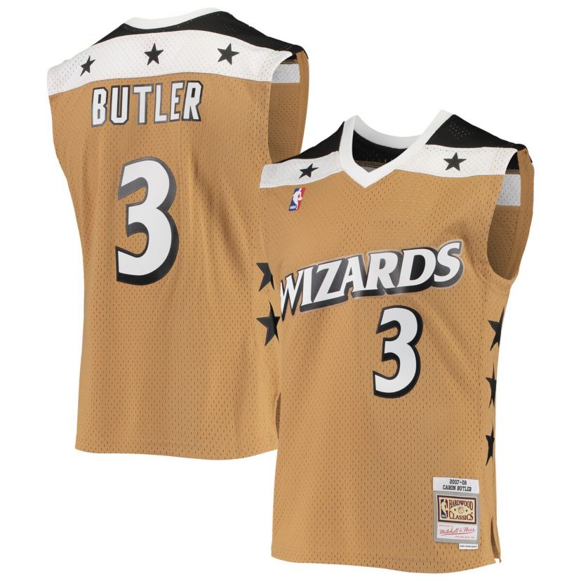 NBA Caron Butler Washington Wizards 2007/08 Hardwood Classics Swingman Jersey