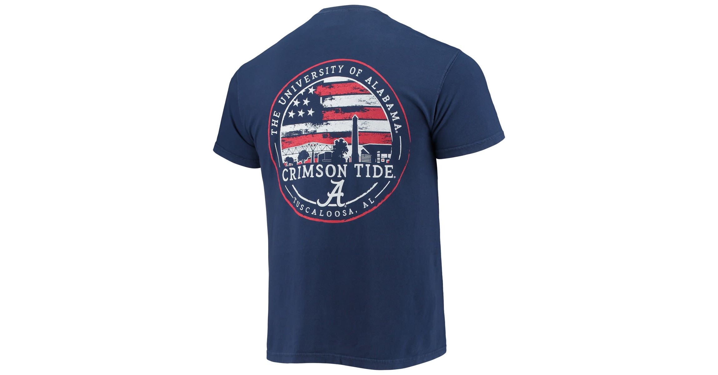 Alabama Crimson Tide NCAA Alabama Tide Campus Americana T-Shirt
