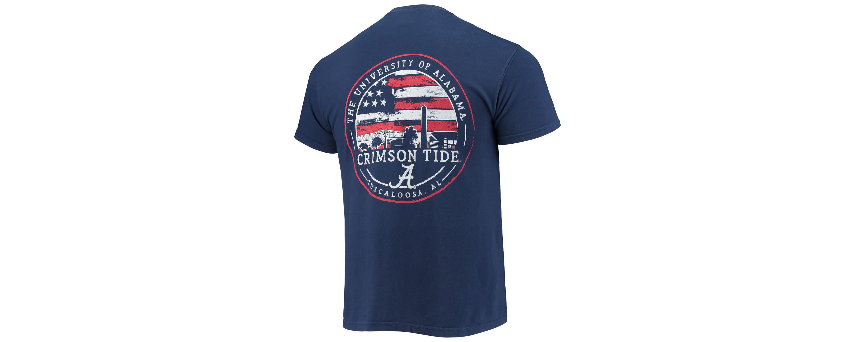 Alabama Crimson Tide NCAA Alabama Tide Campus Americana T-Shirt
