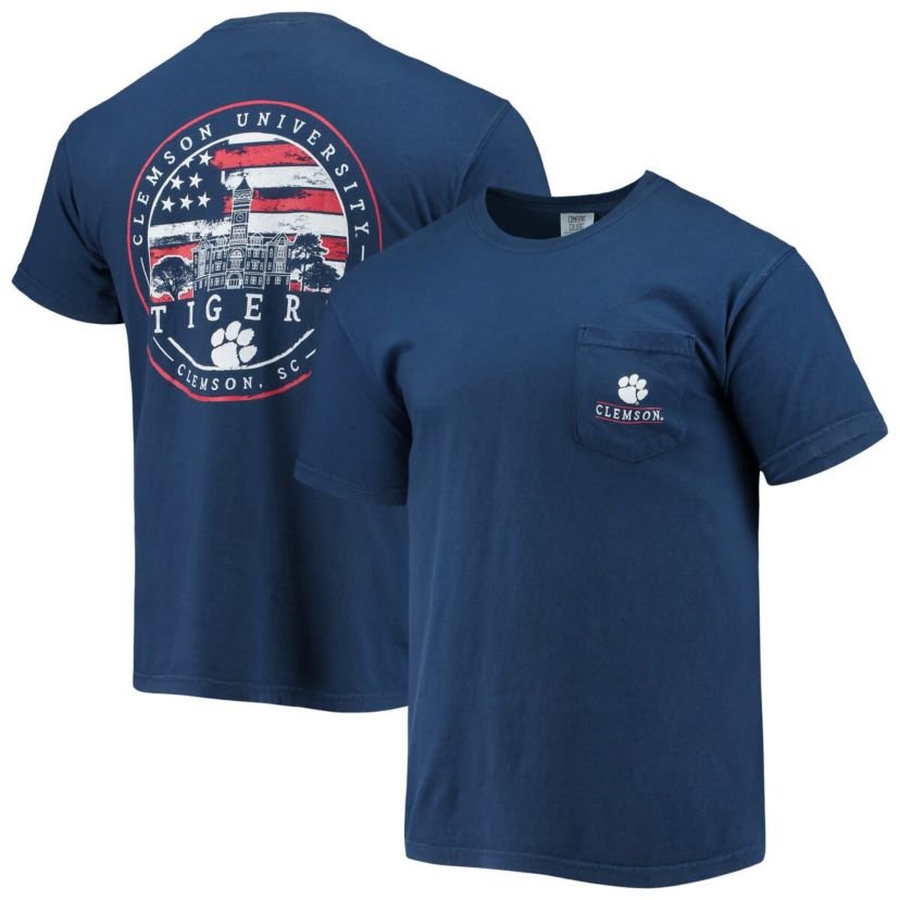 NCAA Clemson Tigers Campus Americana T-Shirt