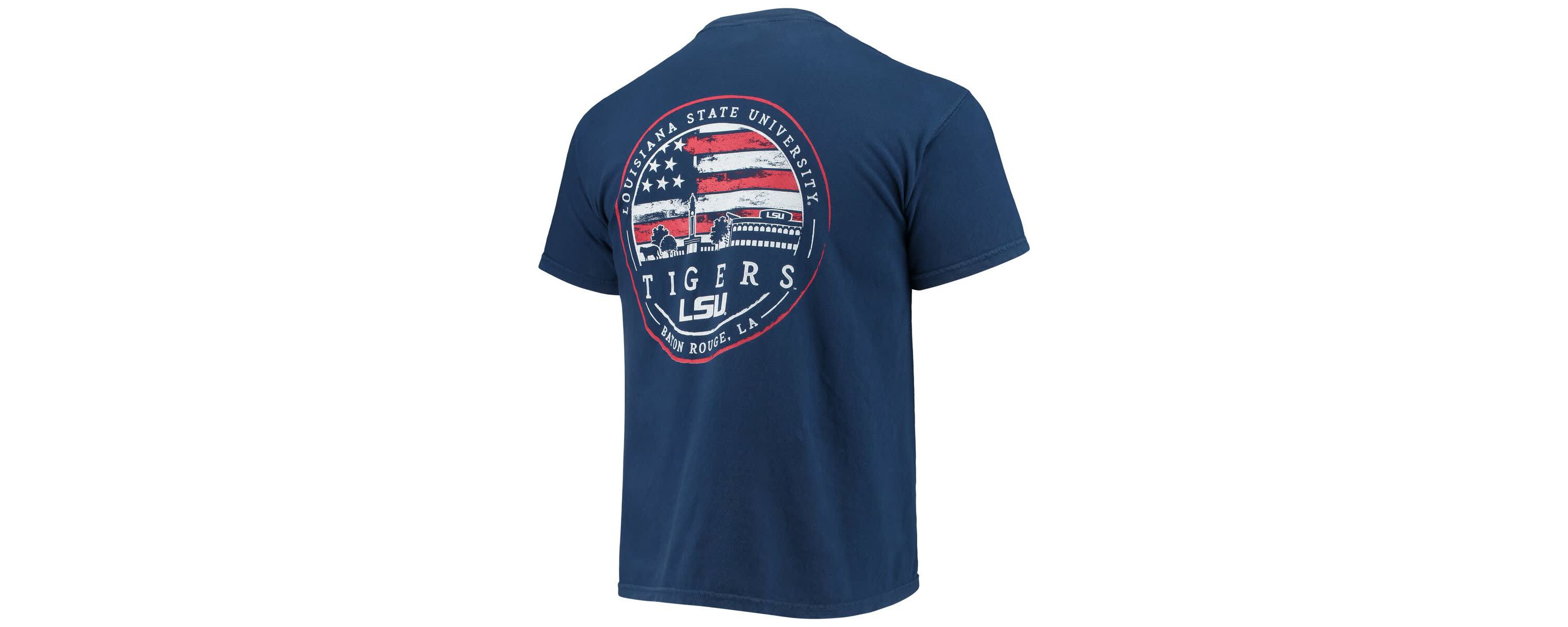 NCAA LSU Tigers Campus Americana T-Shirt