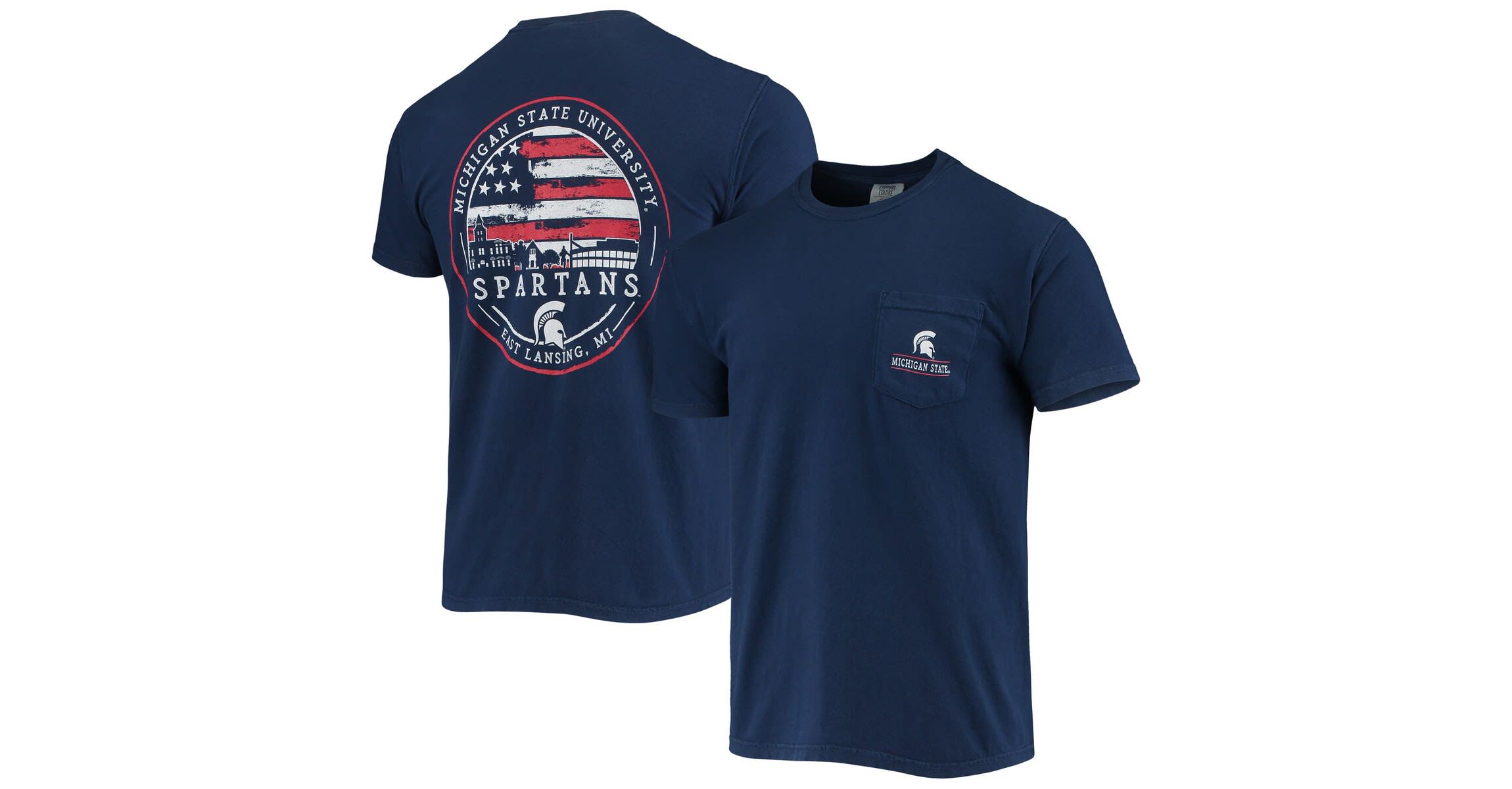 NCAA Michigan State Spartans Campus Americana T-Shirt