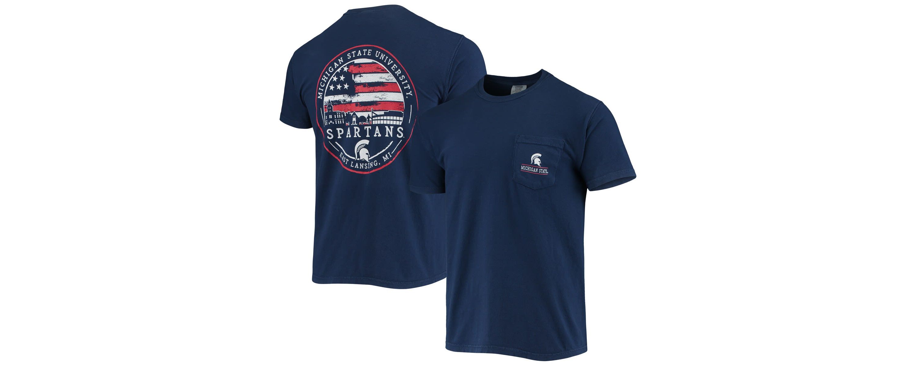 NCAA Michigan State Spartans Campus Americana T-Shirt