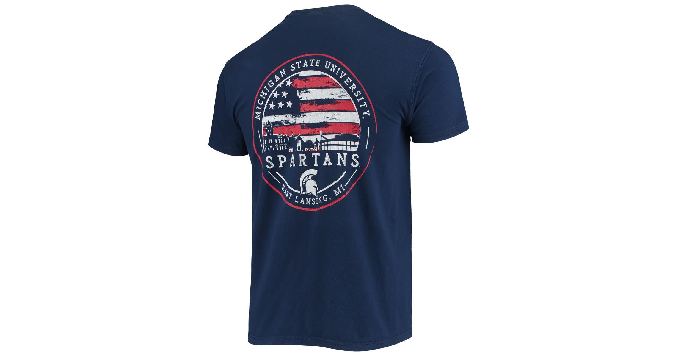 NCAA Michigan State Spartans Campus Americana T-Shirt