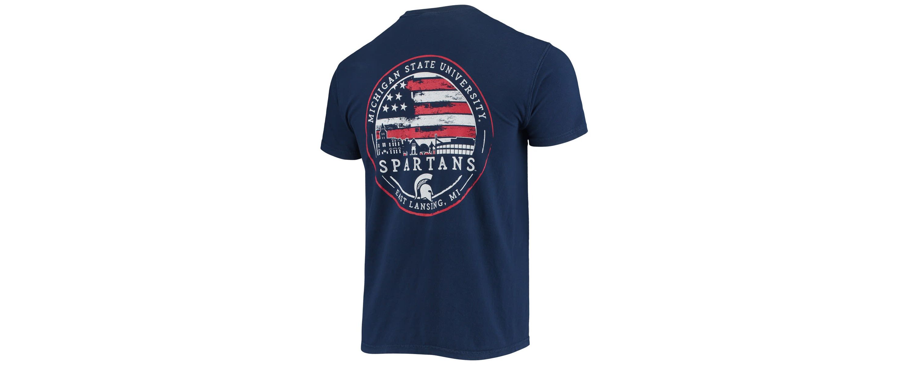 NCAA Michigan State Spartans Campus Americana T-Shirt