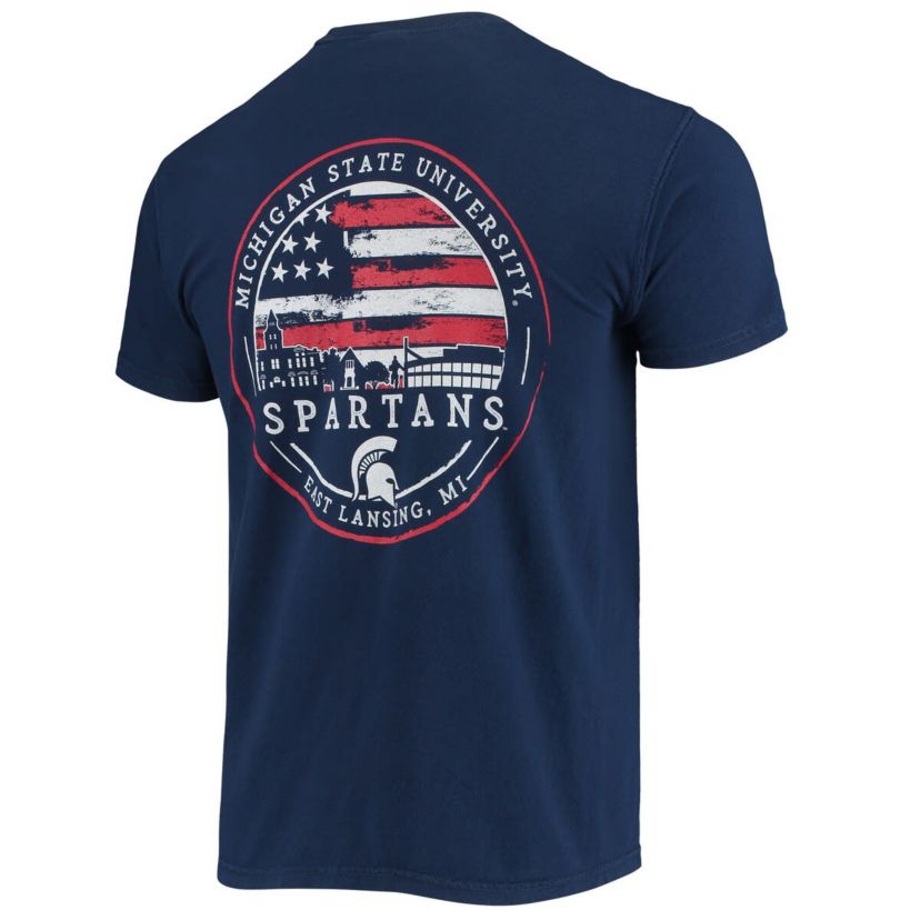 NCAA Michigan State Spartans Campus Americana T-Shirt