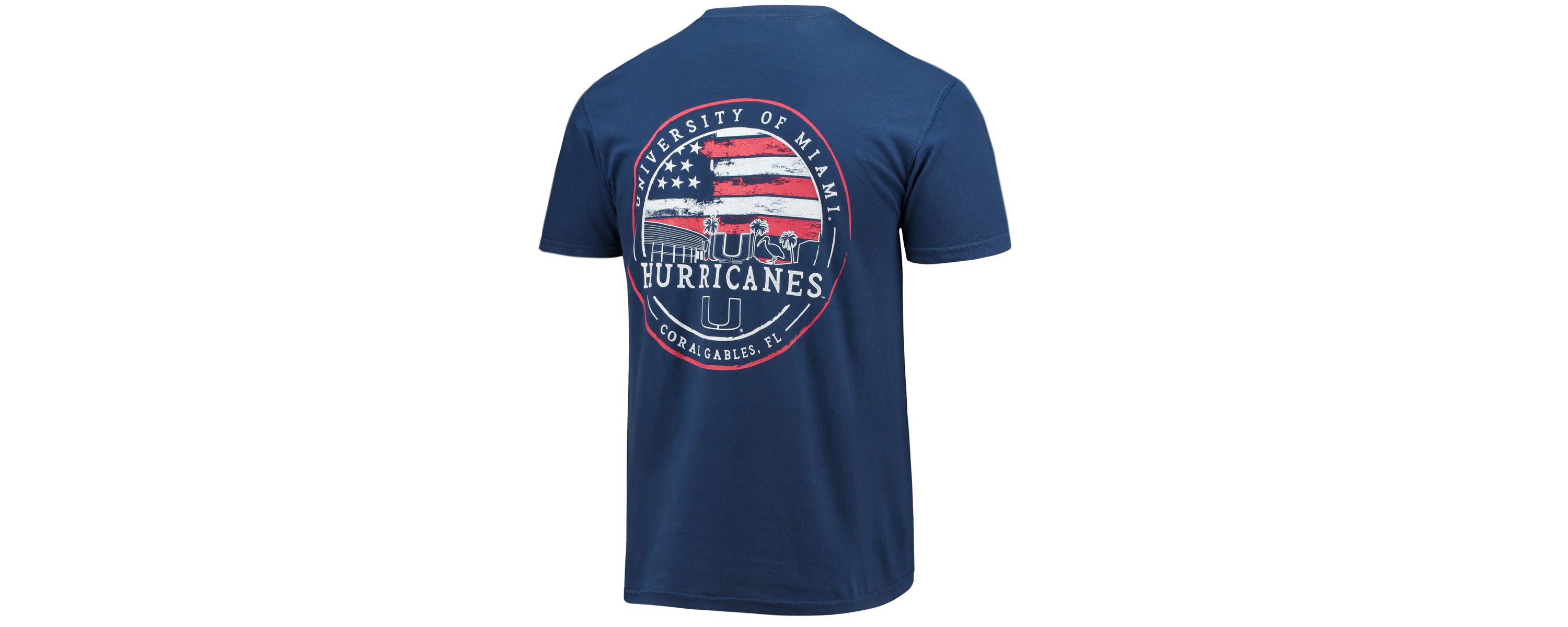 Miami (FL) Hurricanes NCAA Miami Hurricanes Campus Americana T-Shirt
