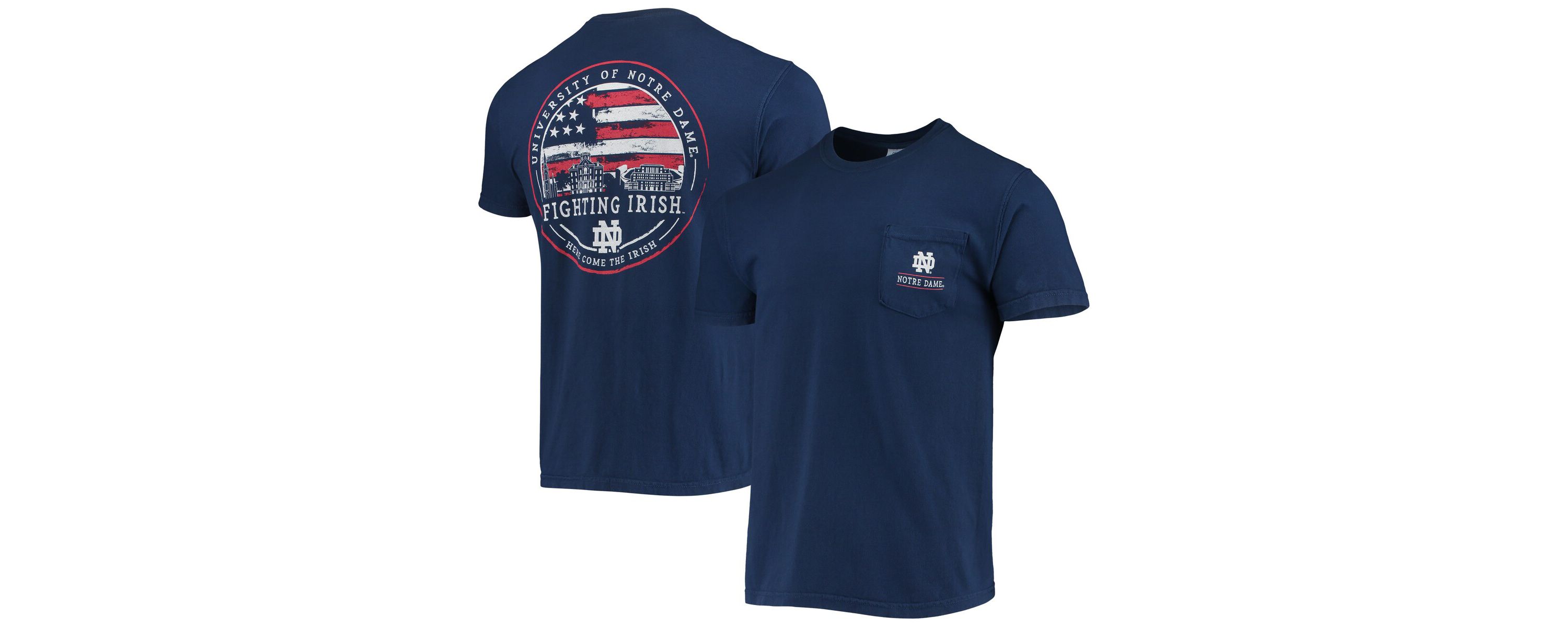 NCAA Notre Dame Fighting Irish Campus Americana T-Shirt