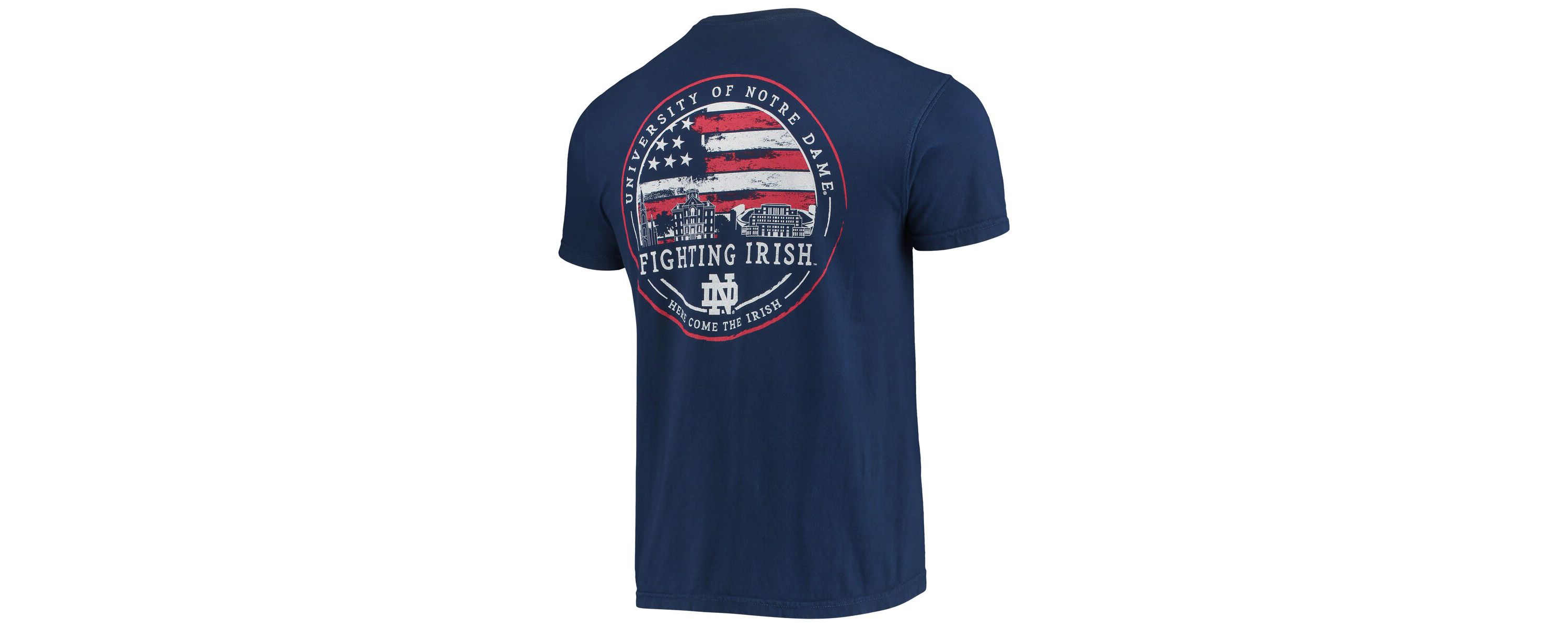 NCAA Notre Dame Fighting Irish Campus Americana T-Shirt