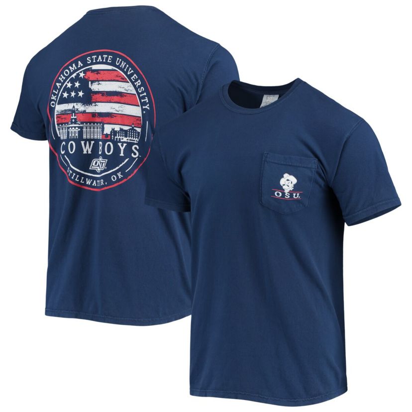 NCAA Oklahoma State Cowboys Campus Americana T-Shirt