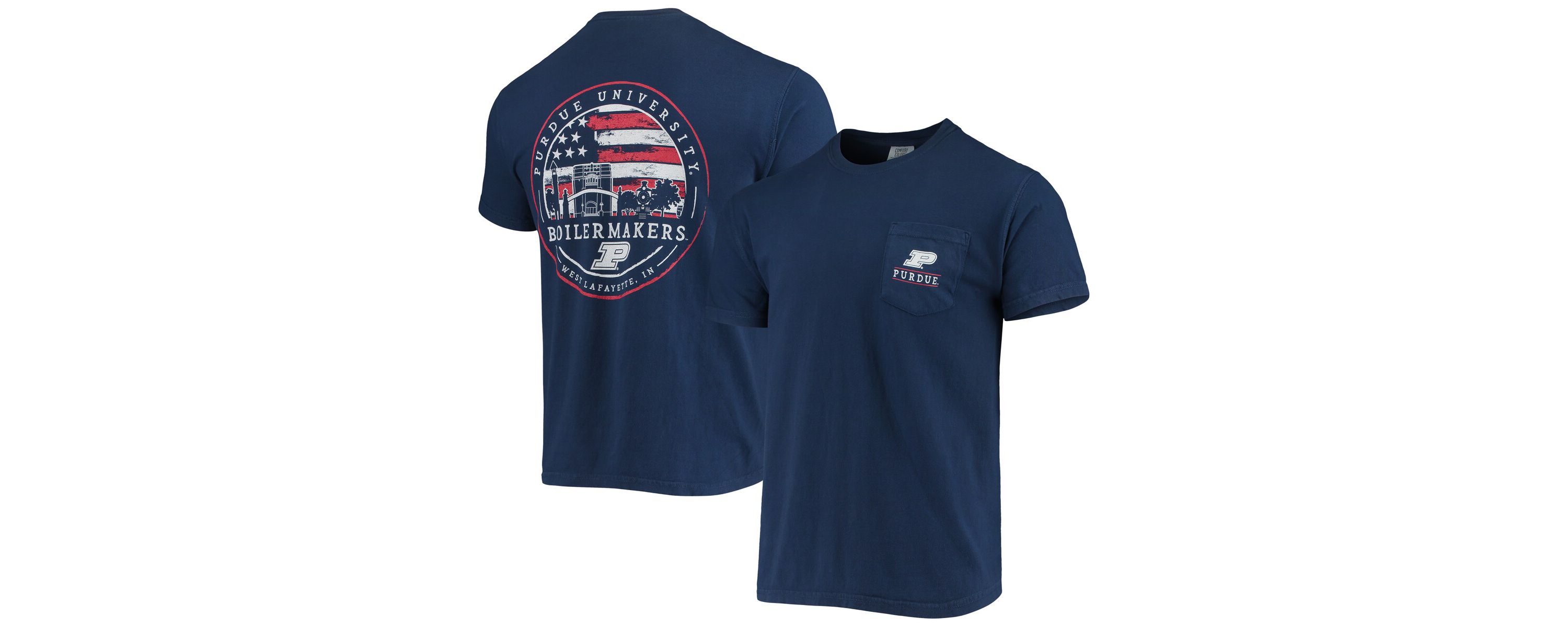 NCAA Purdue Boilermakers Campus Americana T-Shirt