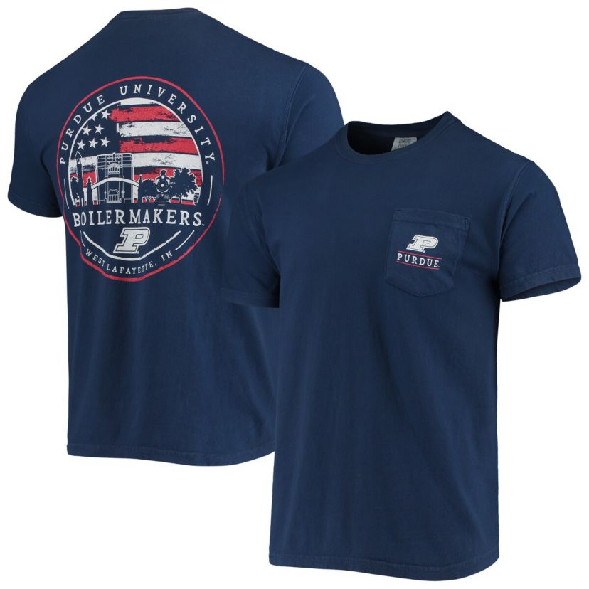 NCAA Purdue Boilermakers Campus Americana T-Shirt