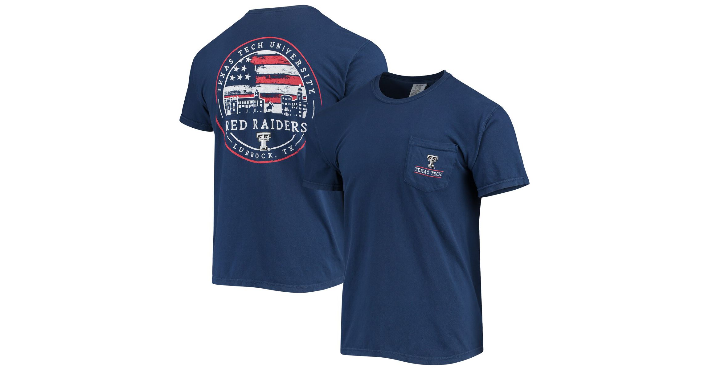 Texas Tech Red Raiders NCAA Texas Tech Raiders Campus Americana T-Shirt