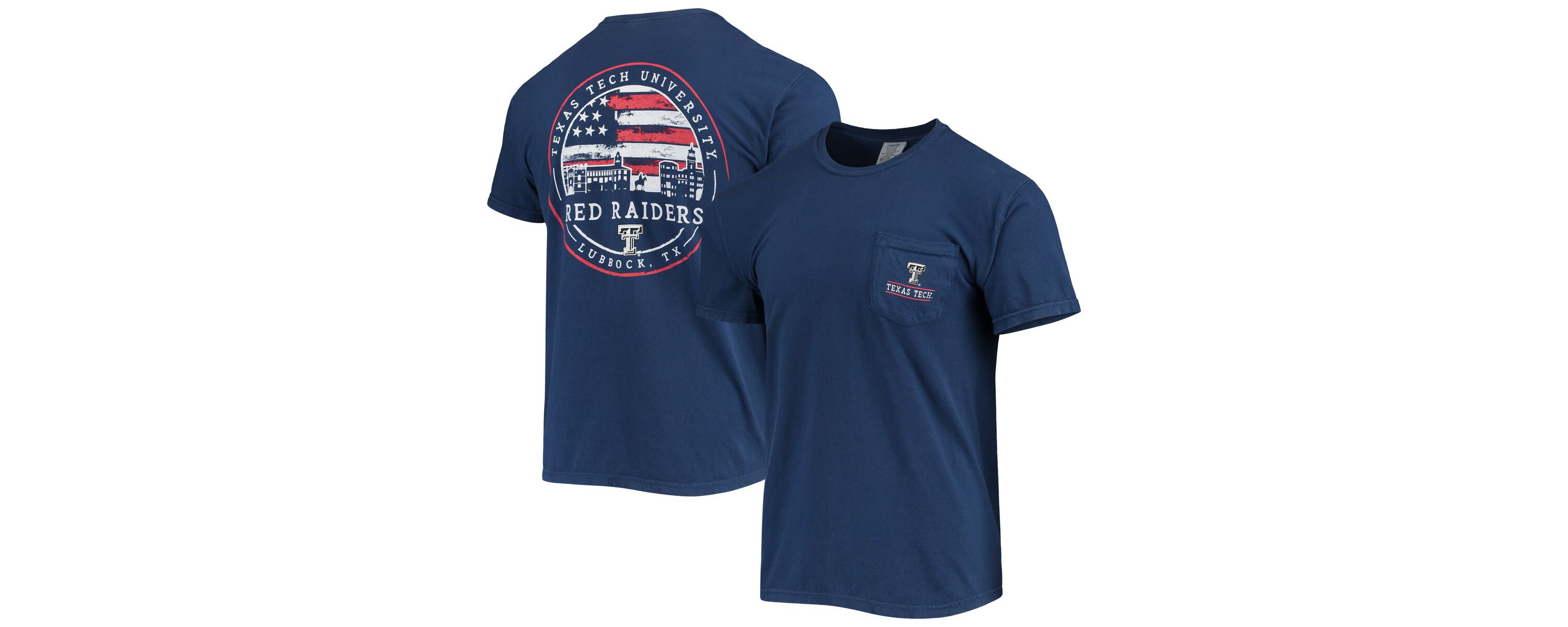 Texas Tech Red Raiders NCAA Texas Tech Raiders Campus Americana T-Shirt
