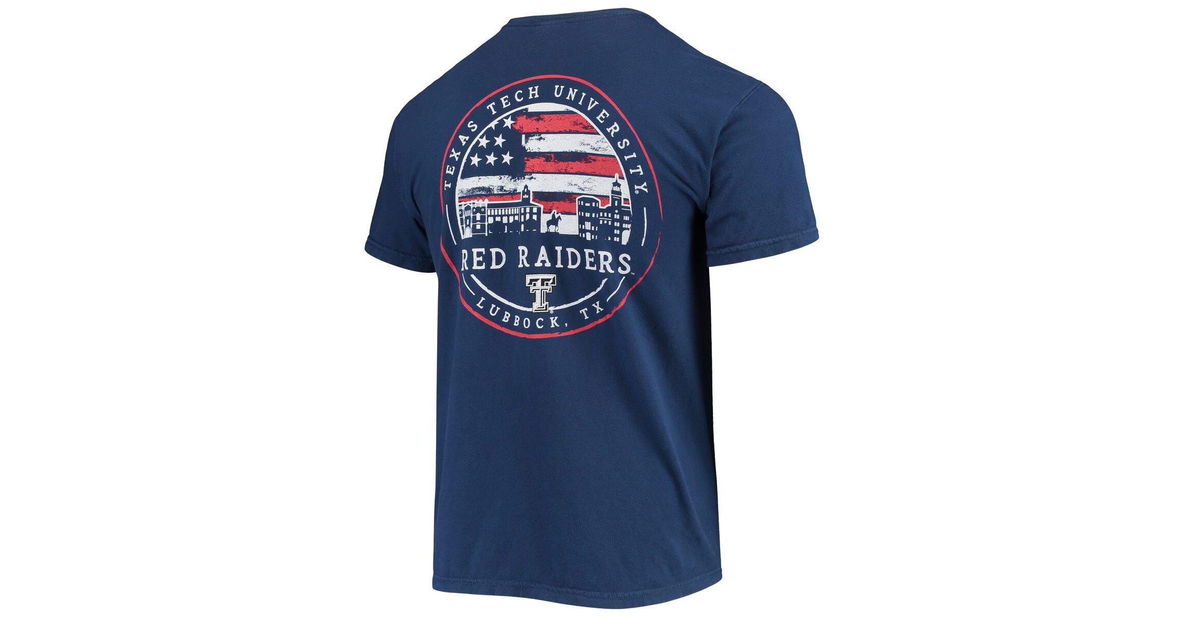 Texas Tech Red Raiders NCAA Texas Tech Raiders Campus Americana T-Shirt