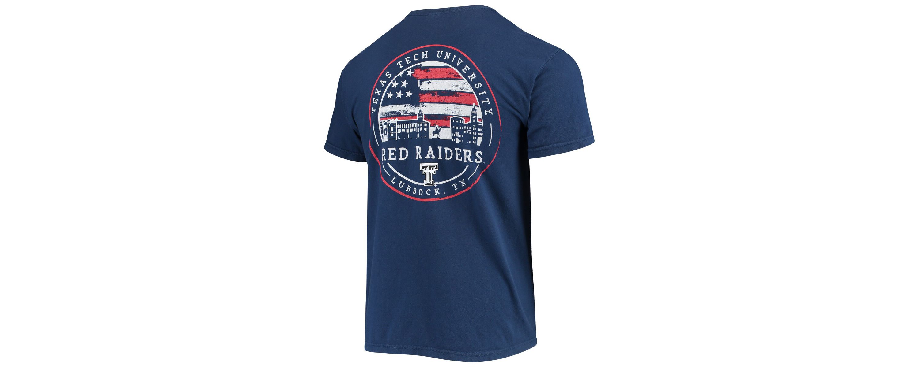 Texas Tech Red Raiders NCAA Texas Tech Raiders Campus Americana T-Shirt