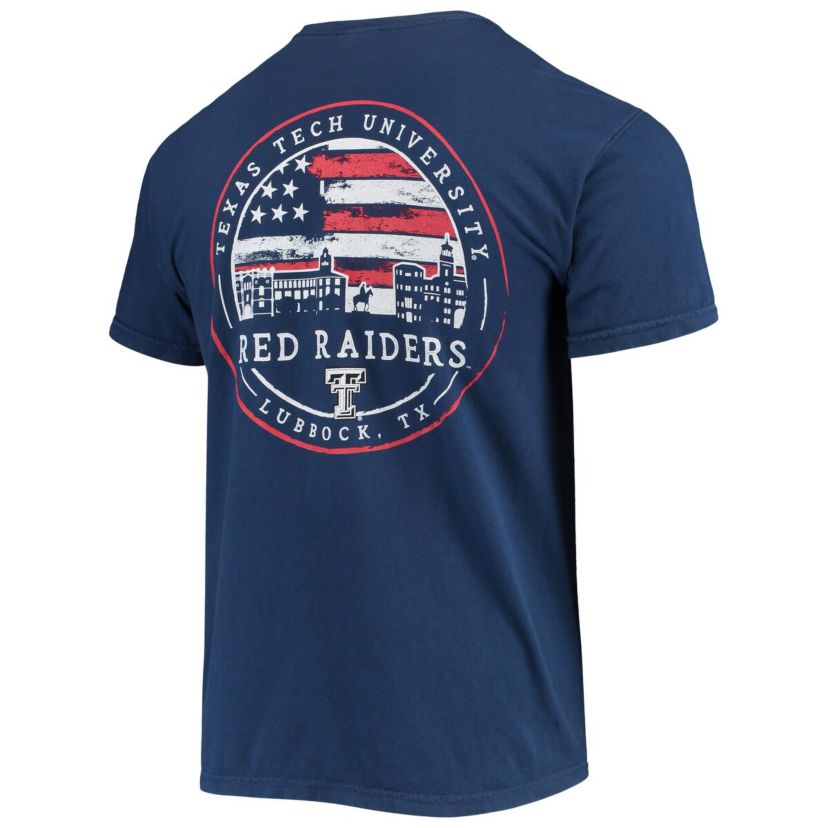 Texas Tech Red Raiders NCAA Texas Tech Raiders Campus Americana T-Shirt