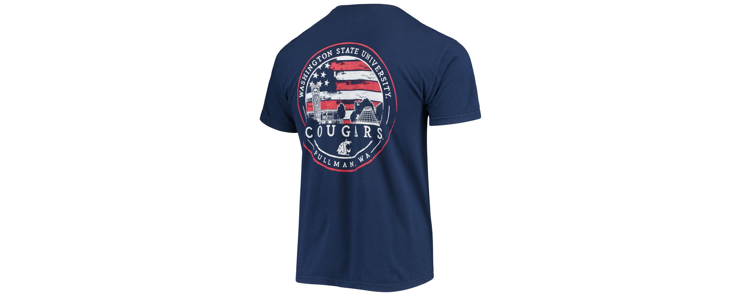 NCAA Washington State Cougars Campus Americana T-Shirt