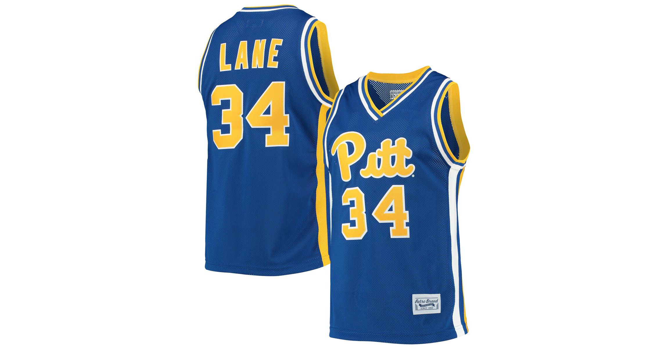 NCAA Jerome Lane Pitt Panthers Alumni Commemorative Classic Basketball Jersey