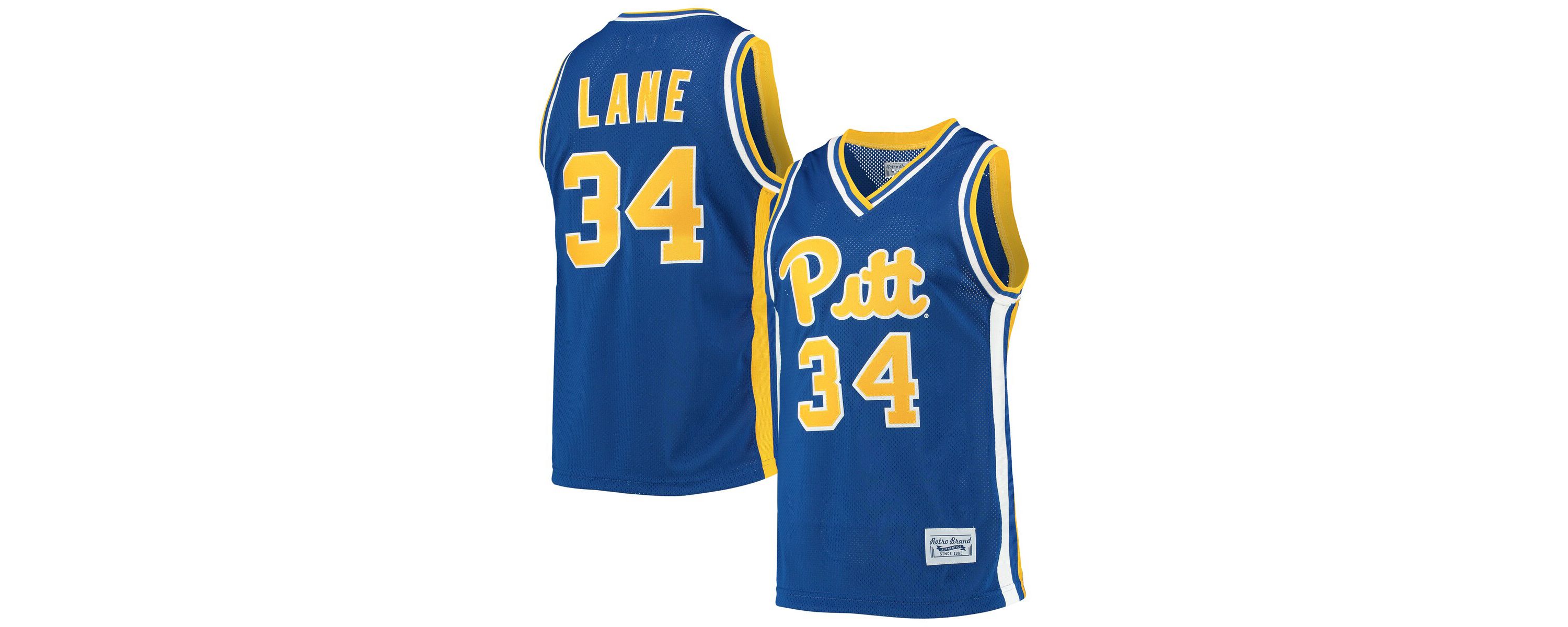 NCAA Jerome Lane Pitt Panthers Alumni Commemorative Classic Basketball Jersey