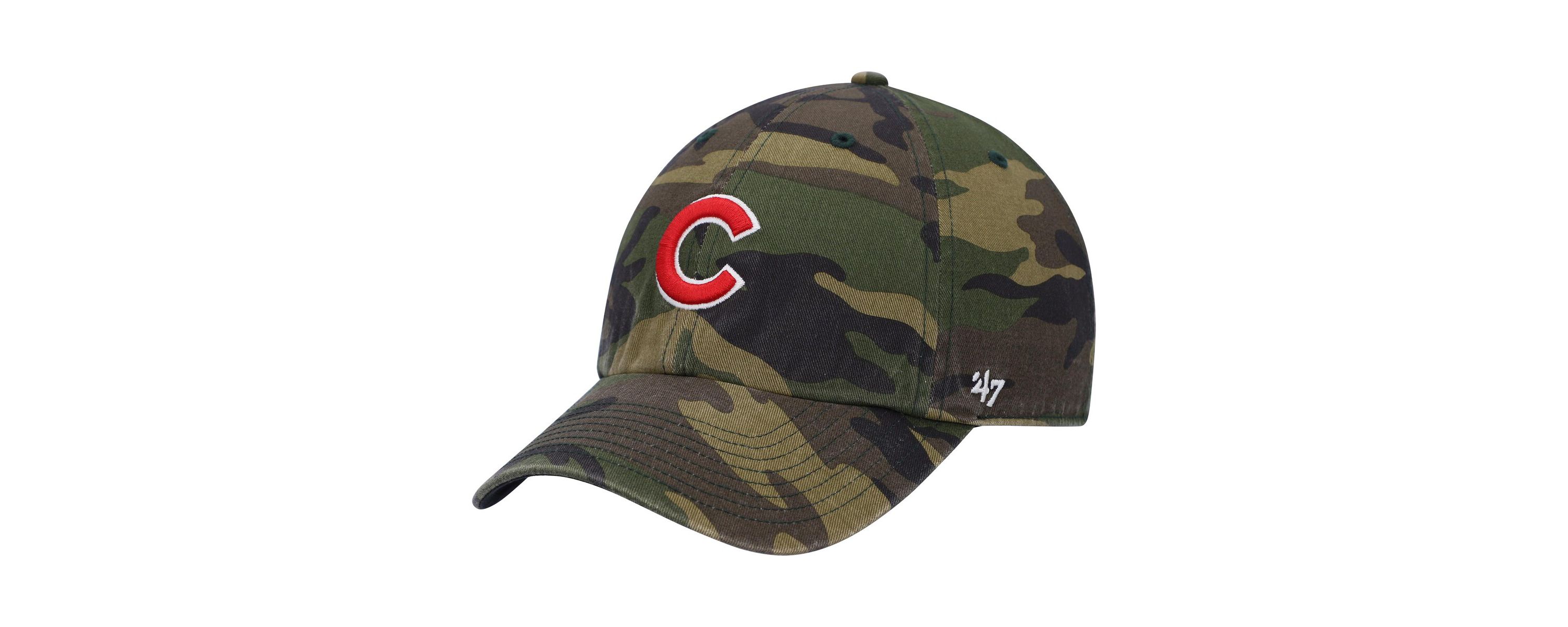 MLB Chicago Cubs Logo Clean Up Adjustable Hat