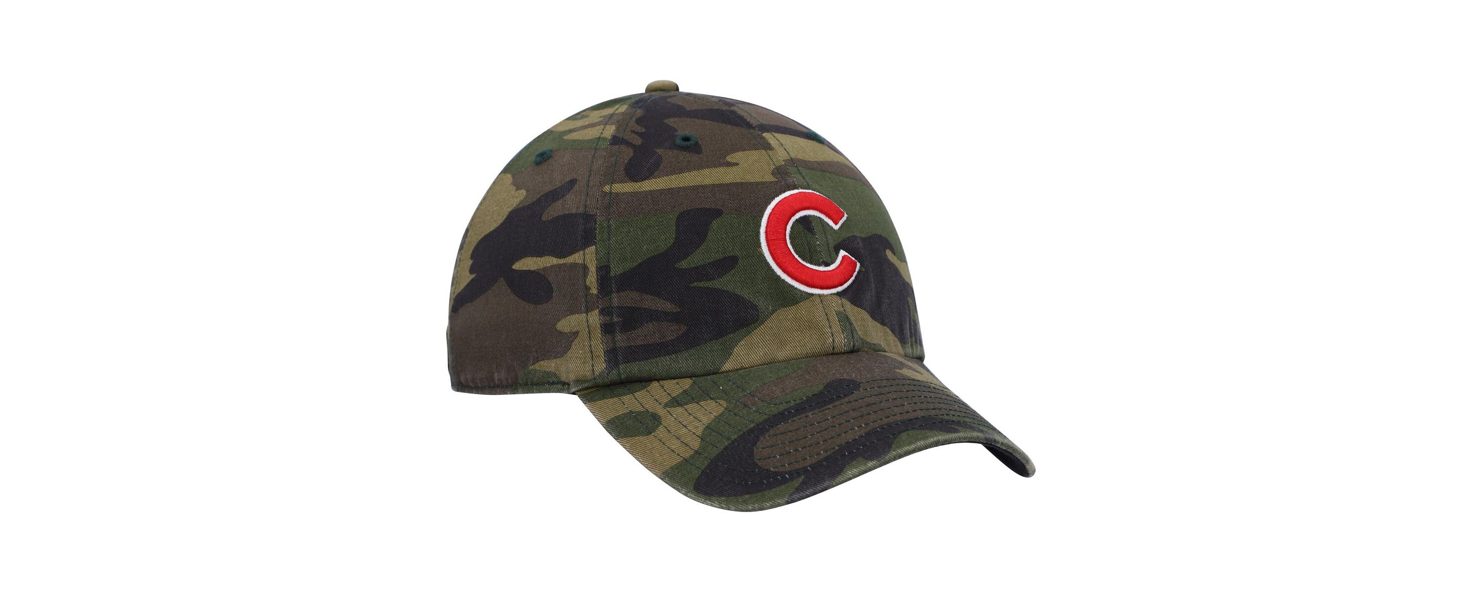 MLB Chicago Cubs Logo Clean Up Adjustable Hat