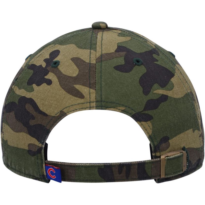 MLB Chicago Cubs Logo Clean Up Adjustable Hat