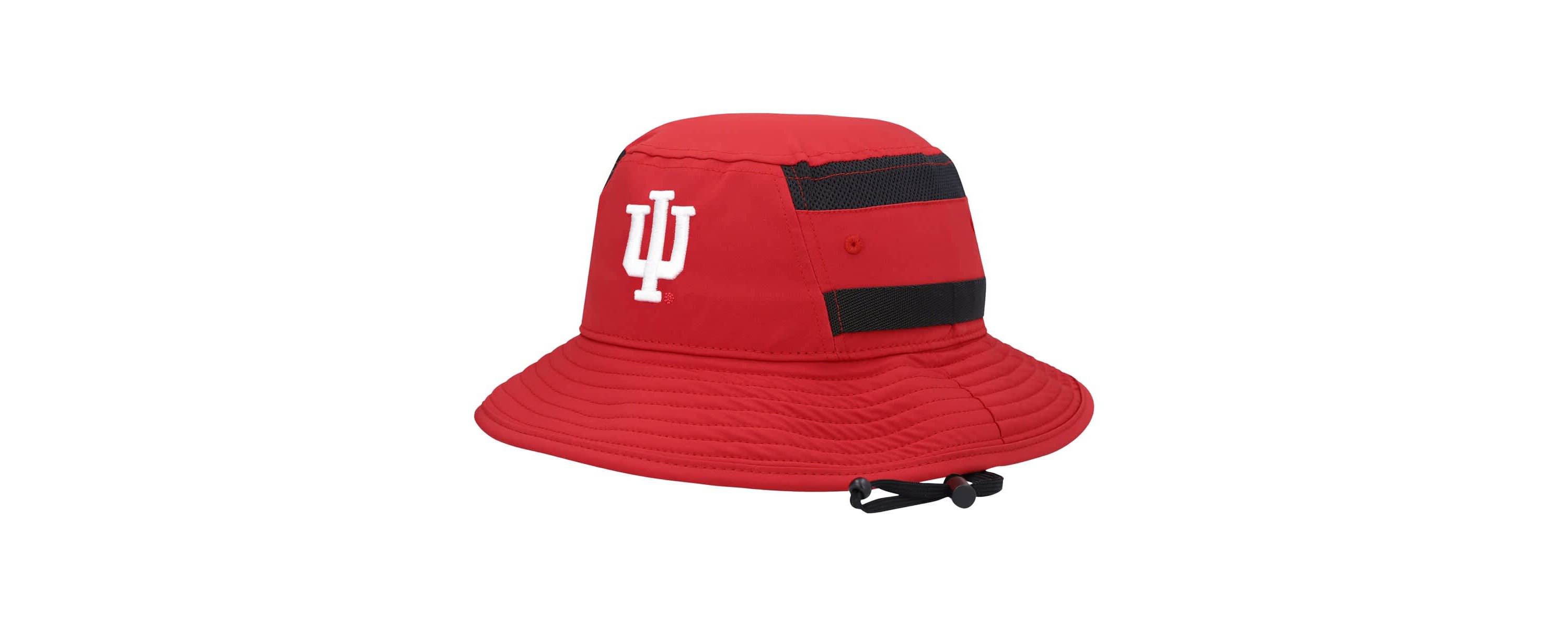 NCAA Indiana Hoosiers 2021 Sideline AEROREADY Bucket Hat