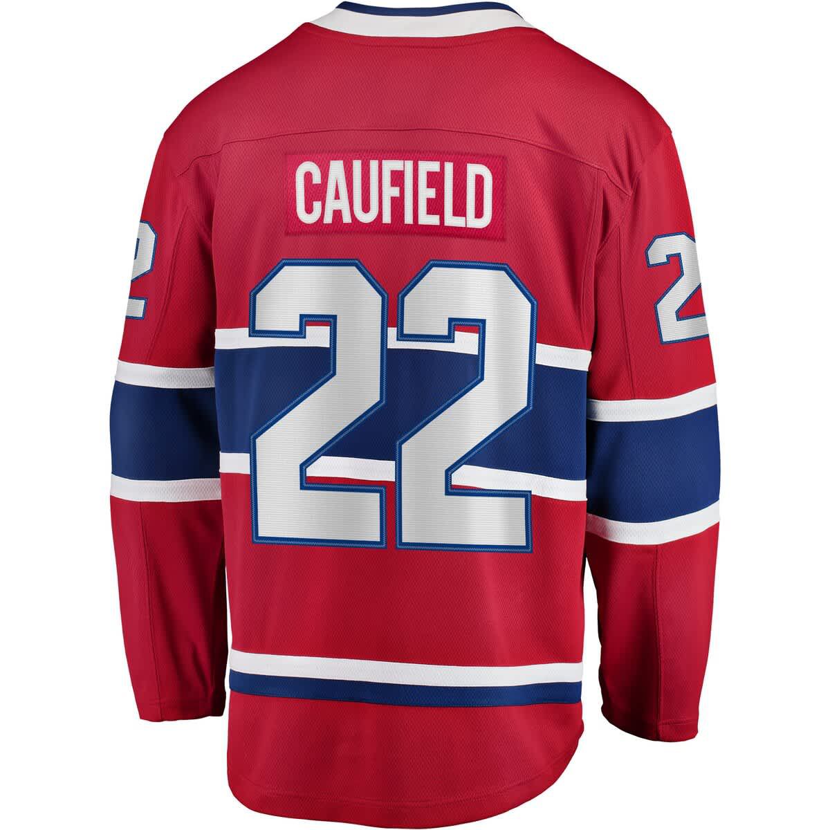 NHL Fanatics Cole Caufield Montreal Canadiens Home Breakaway Replica Jersey