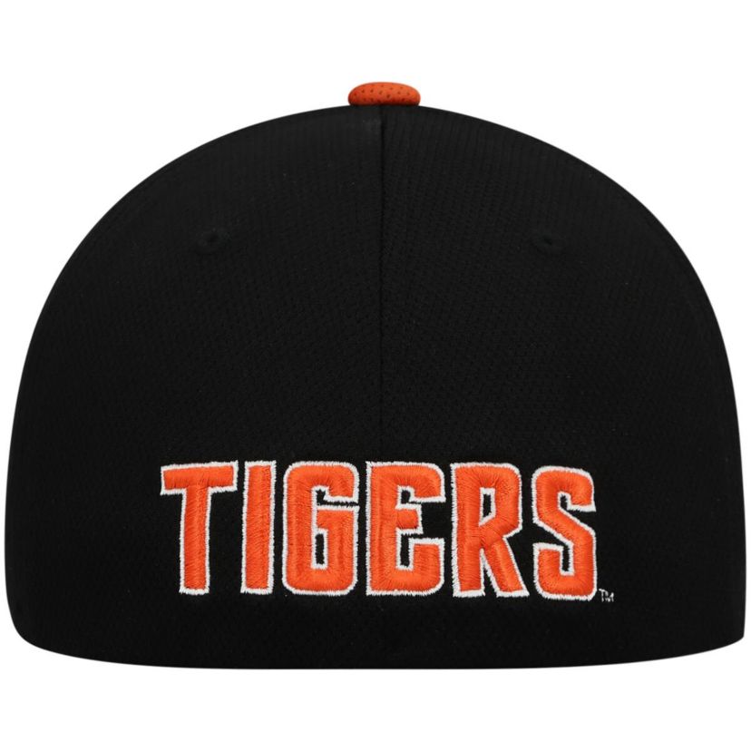 NCAA Black/Orange Clemson Tigers Two-Tone Reflex Hybrid Tech Flex Hat