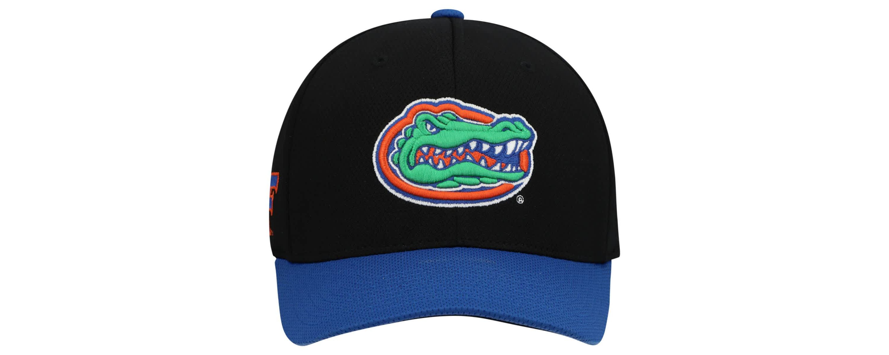 NCAA Black/Royal Florida Gators Two-Tone Reflex Hybrid Tech Flex Hat
