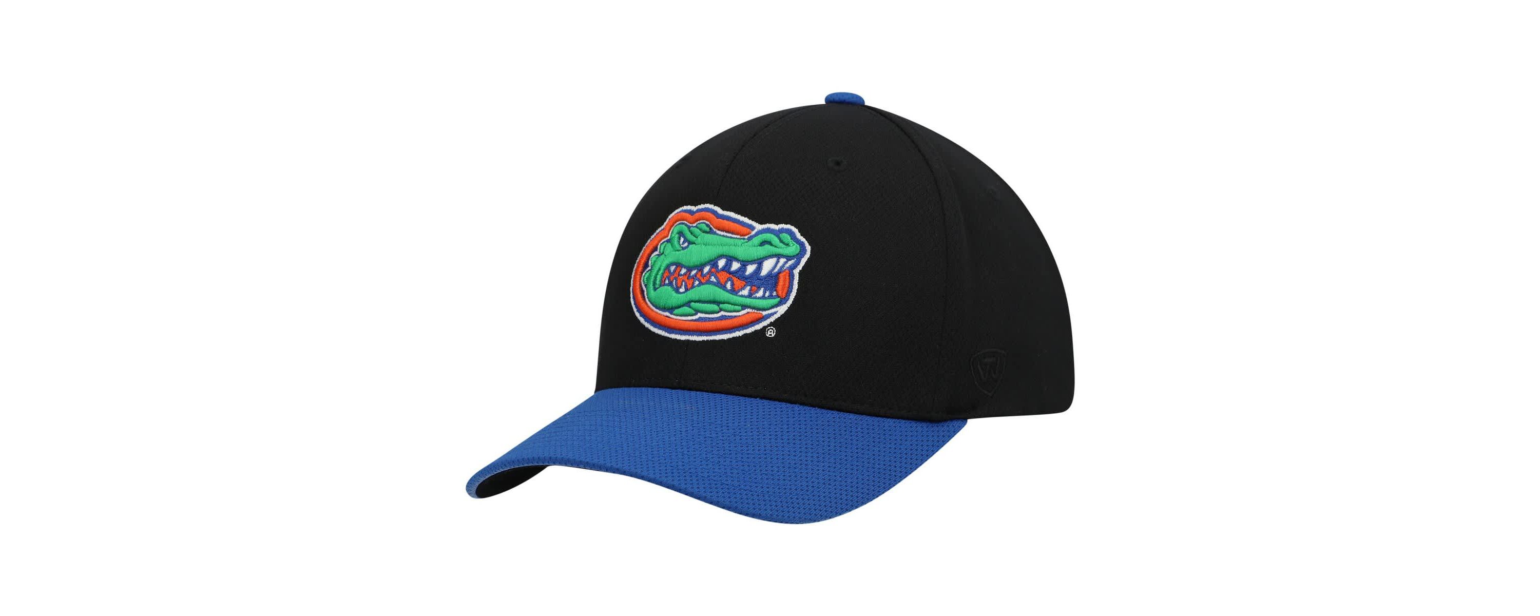 NCAA Black/Royal Florida Gators Two-Tone Reflex Hybrid Tech Flex Hat