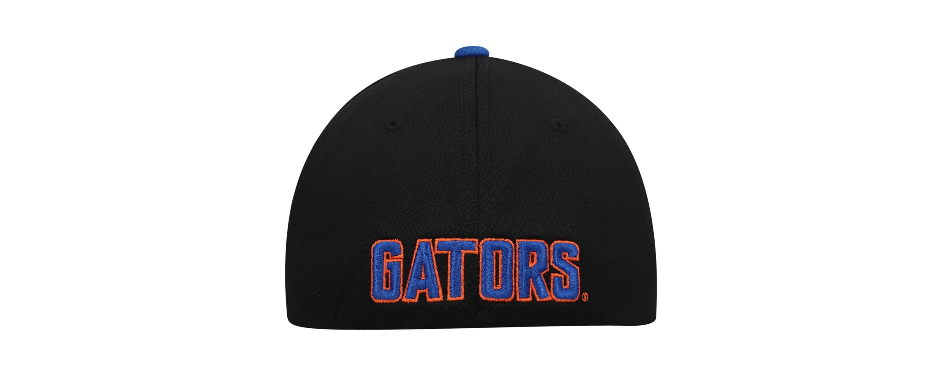 NCAA Black/Royal Florida Gators Two-Tone Reflex Hybrid Tech Flex Hat