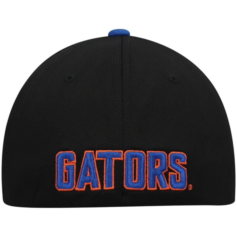 NCAA Black/Royal Florida Gators Two-Tone Reflex Hybrid Tech Flex Hat