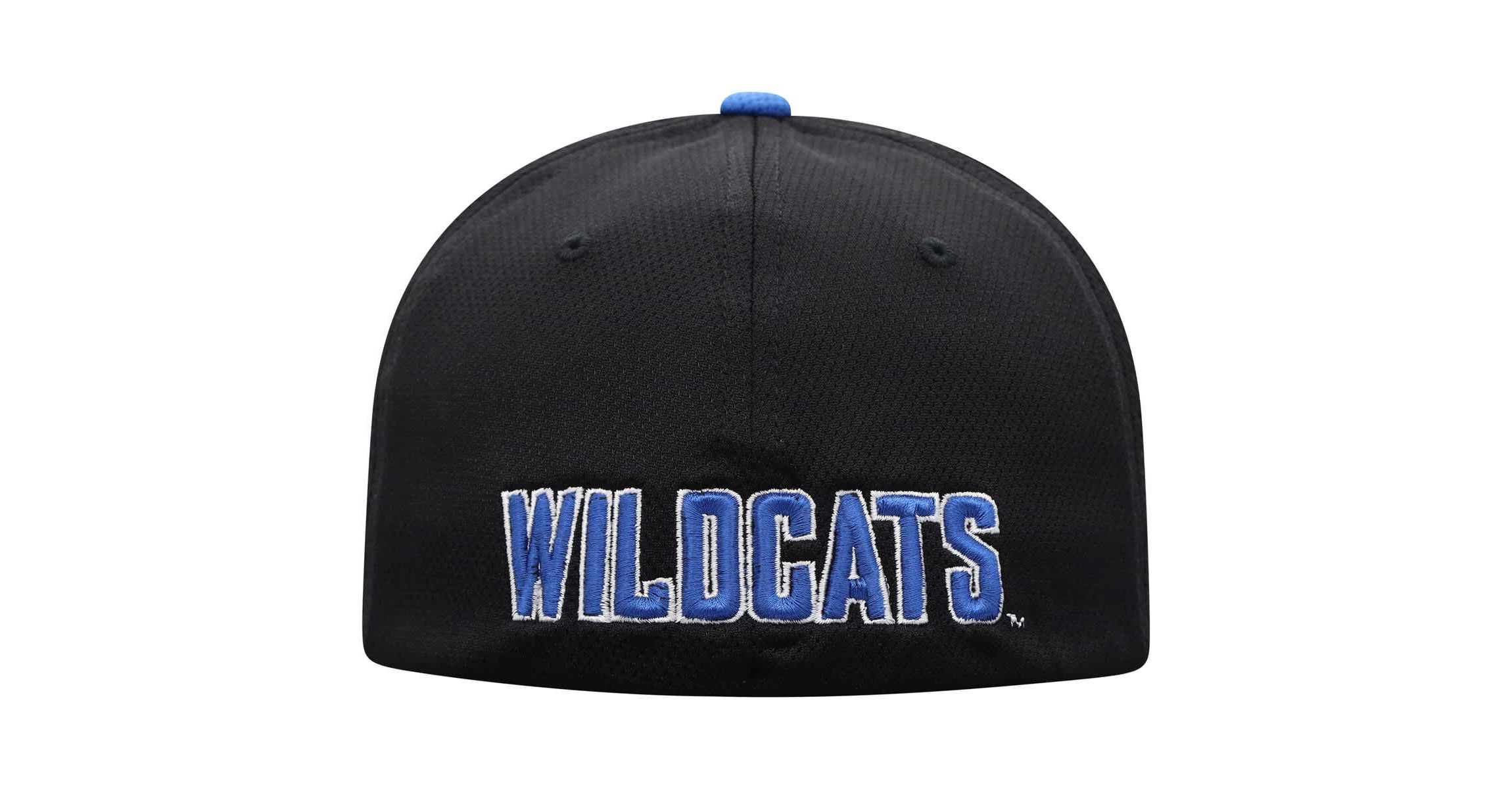 NCAA Black/Royal Kentucky Wildcats Two-Tone Reflex Hybrid Tech Flex Hat
