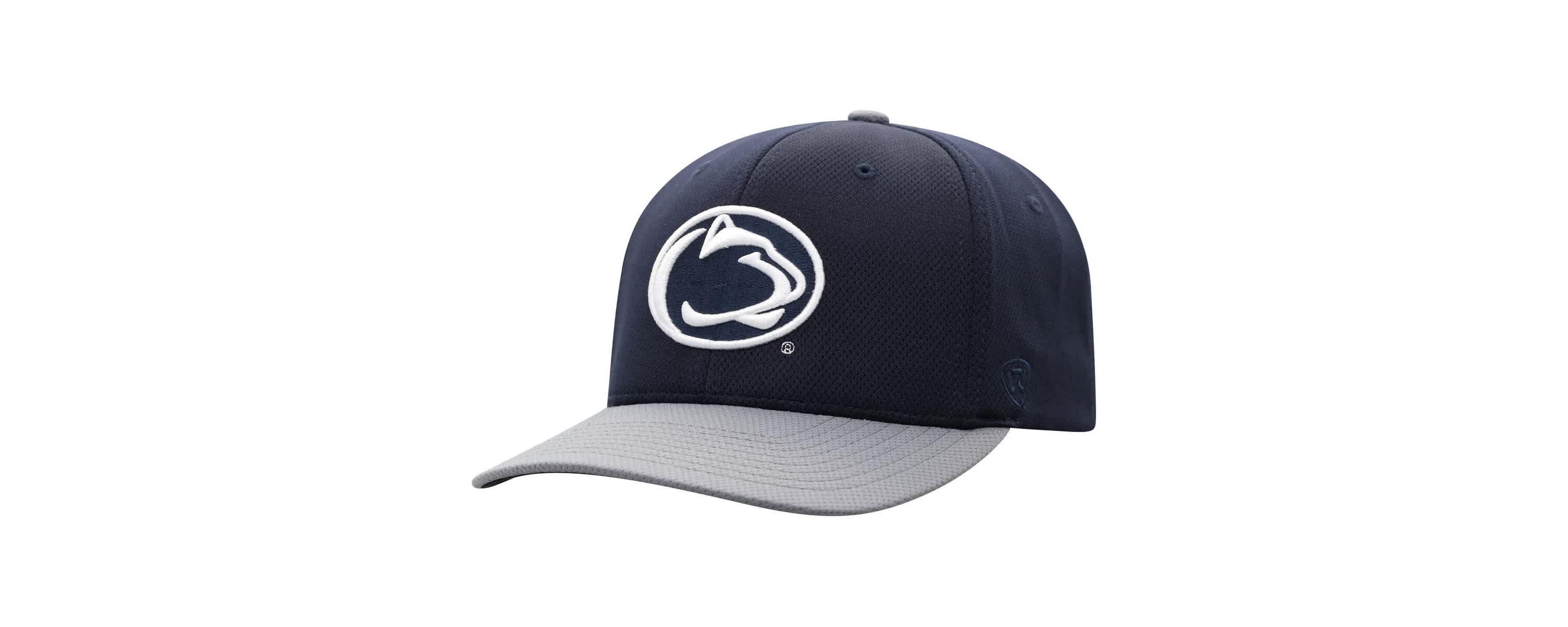 NCAA Navy/Gray Penn State Nittany Lions Two-Tone Reflex Hybrid Tech Flex Hat