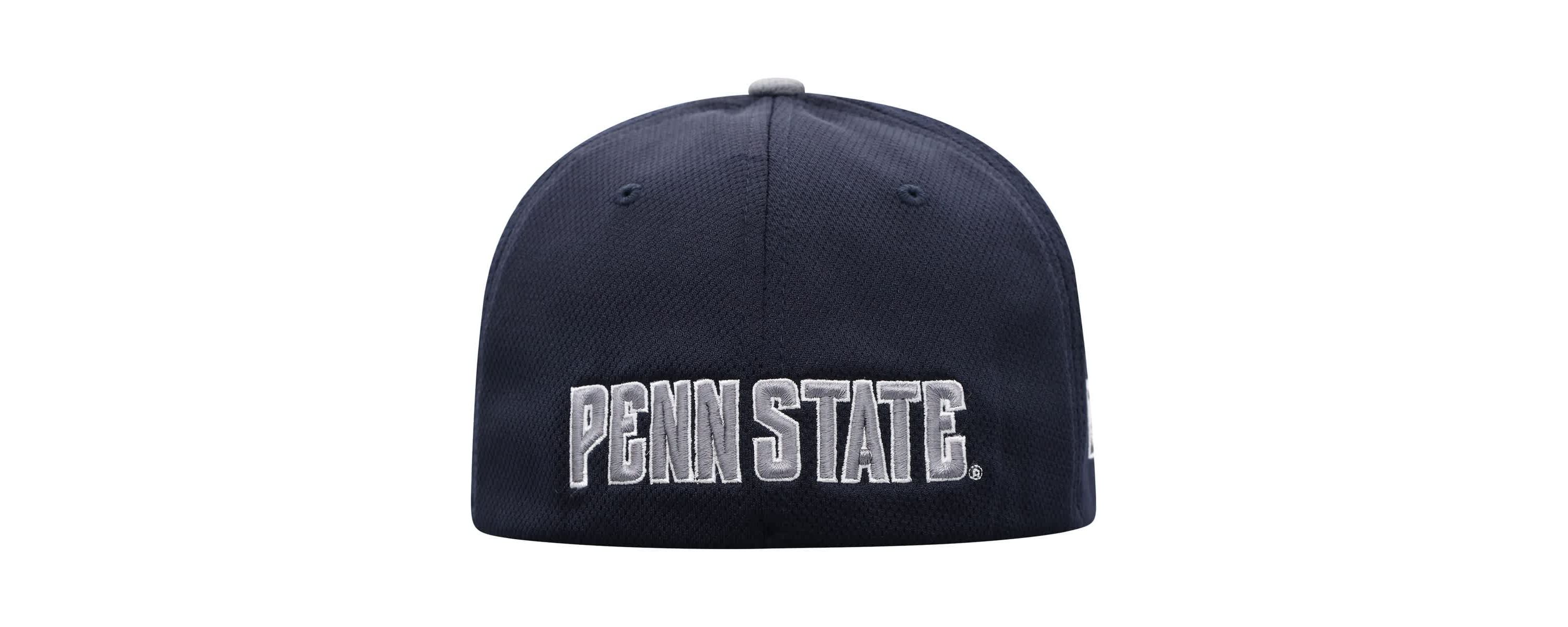NCAA Navy/Gray Penn State Nittany Lions Two-Tone Reflex Hybrid Tech Flex Hat