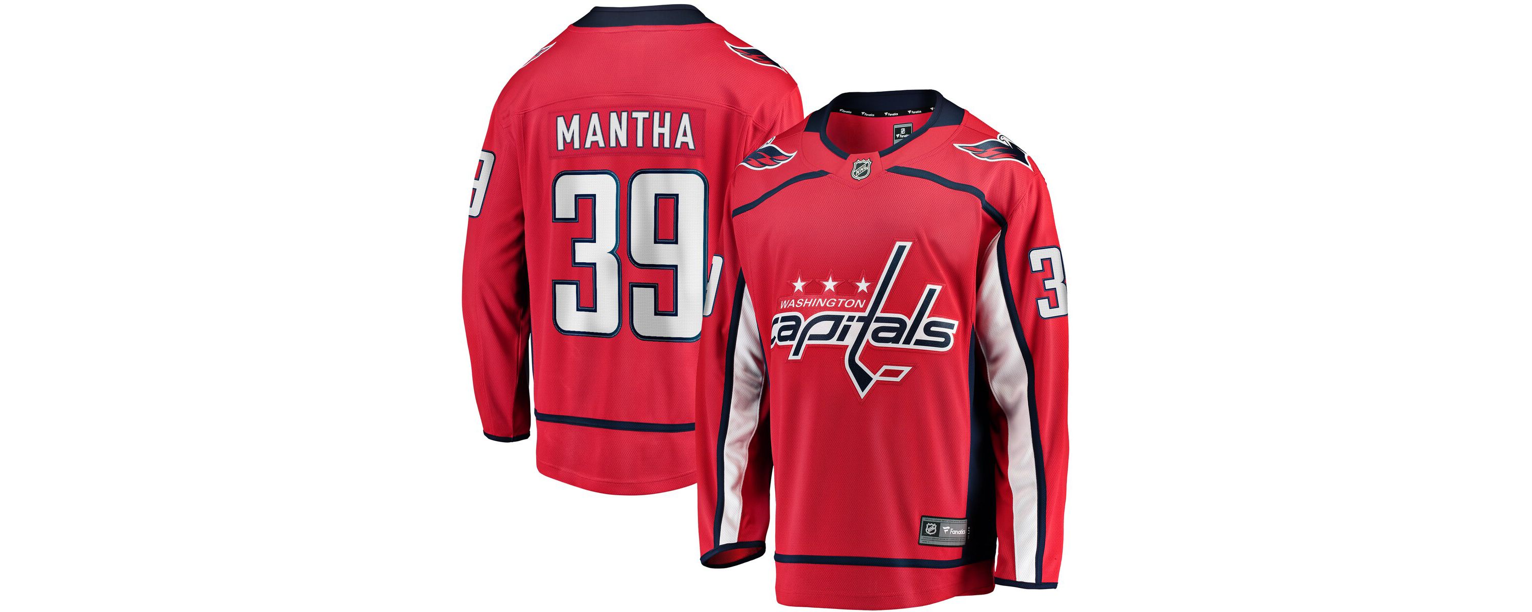 NHL Fanatics Anthony Mantha Washington Capitals Home Breakaway Replica Jersey