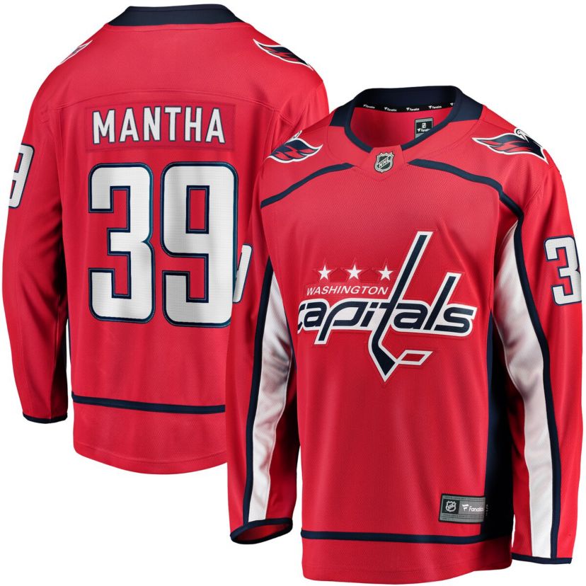 NHL Fanatics Anthony Mantha Washington Capitals Home Breakaway Replica Jersey