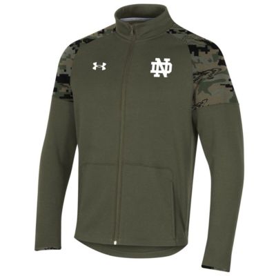 NCAA Under Armour Notre Dame Fighting Irish Freedom Full-Zip Fleece Jacket